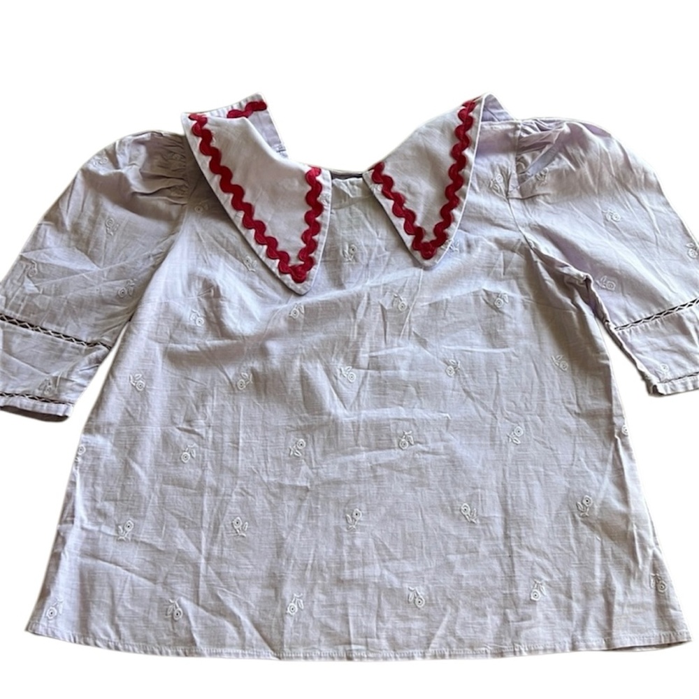 NWT Anthropologie forever that girl pink and lavender top size 4